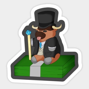 Capital Yak! CowLick! Sticker